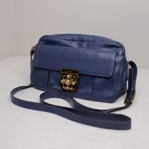 Chloe Navy Leather Bag